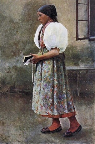 František Dvořák - Chodské děvče