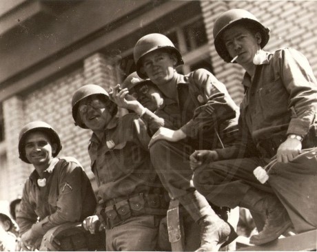 190217-2. Domažlice. Msgr. Staška. U.S. Army. 5. května 1945. (2)