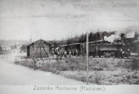 Železniční zastávka Havlovice - Hadrovec