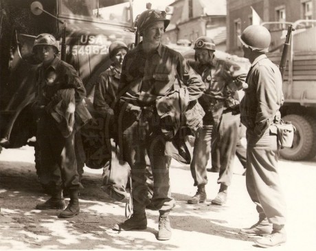 190217-5. Domažlice. Chodské náměstí. U.S. Army. 5. května 1945.