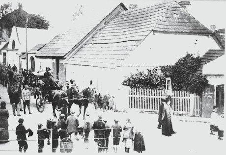 Hořejší předměstí - pohřeb