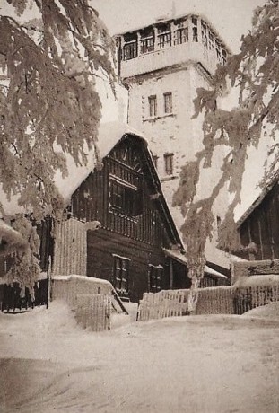 Zimní snímek Čerchova