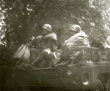 190217-50. Domažlice. Náměstí Míru. U.S. Army. 5. května 1945. (30)