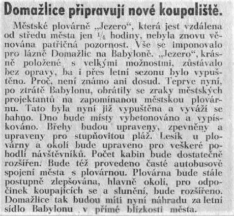 Český západ - 6.5.1939 - Domažlice