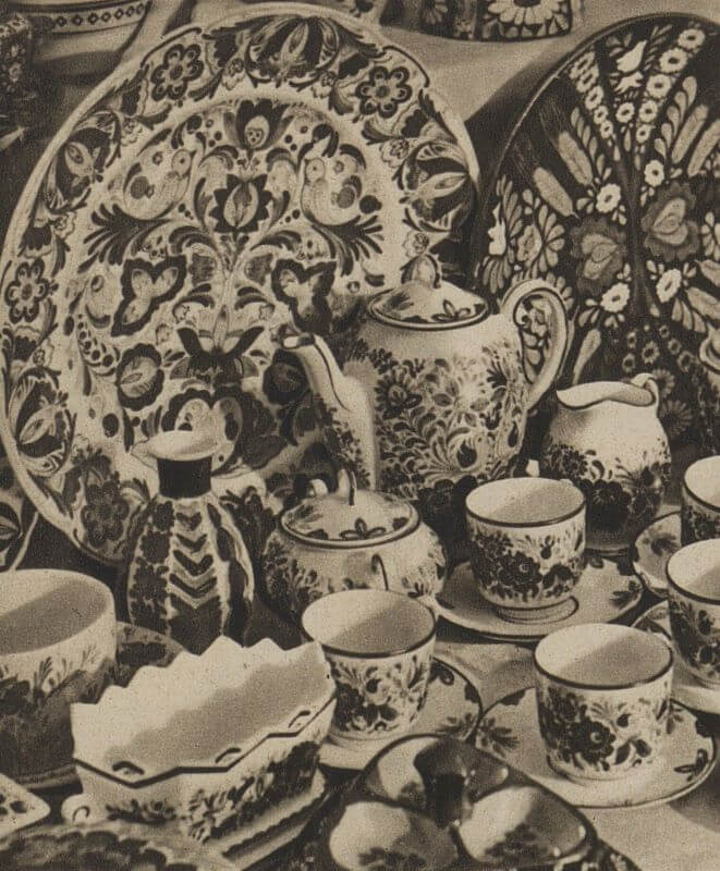 Chodská keramika na trzích v Praze