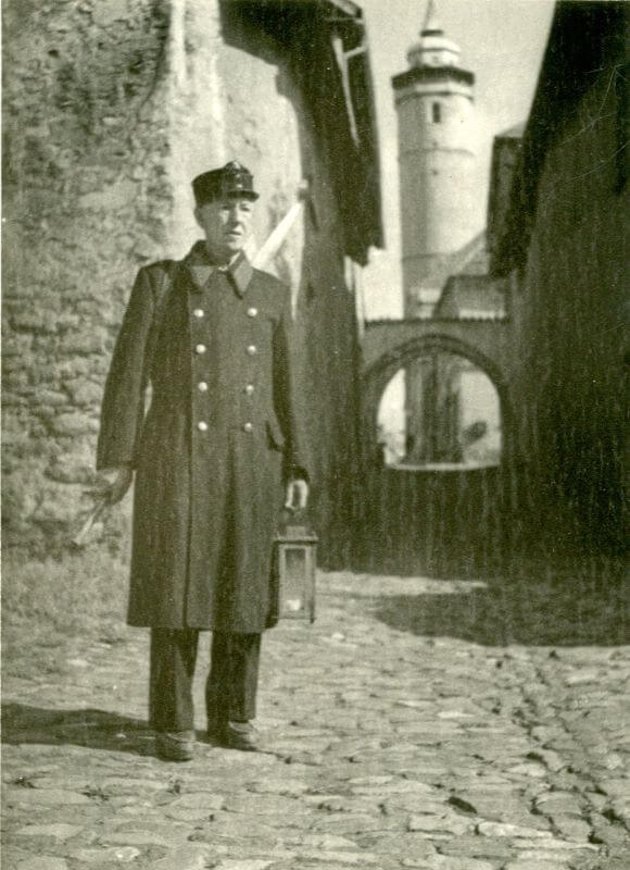 Ponocný Josef Tykal v Brance
