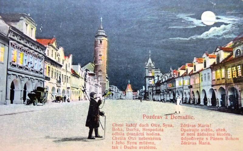 Pohlednice z počátku 20. stol.