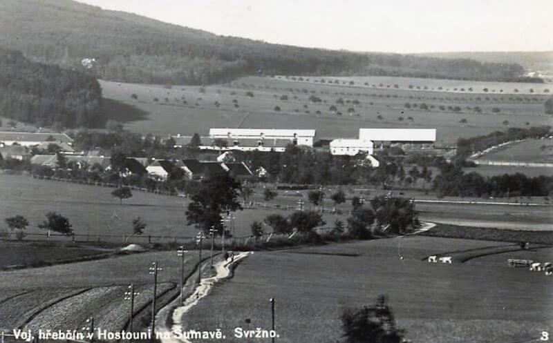 Hřebčín - dvůr ve Svržně