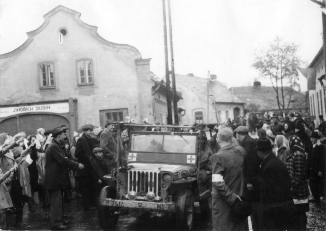 190318-5. Staňkov. U.S. Army. 1945.