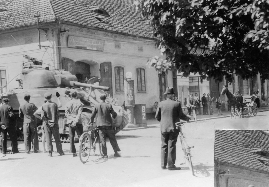 190319-13. Staňkov. U.S. Army. 1945.