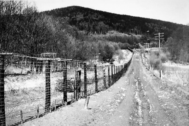 Československo - bavorská hranice u Nemanic