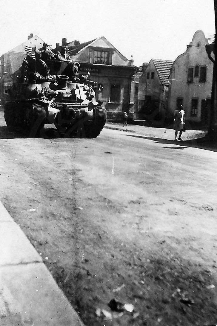 190319-25. Staňkov. U.S. Army. 1945.