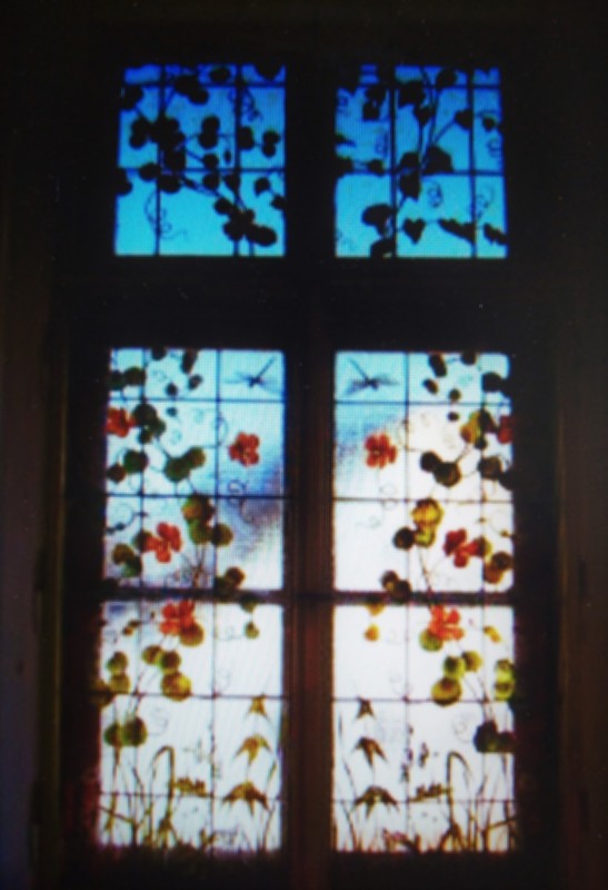 Nádherná vitrážová okna