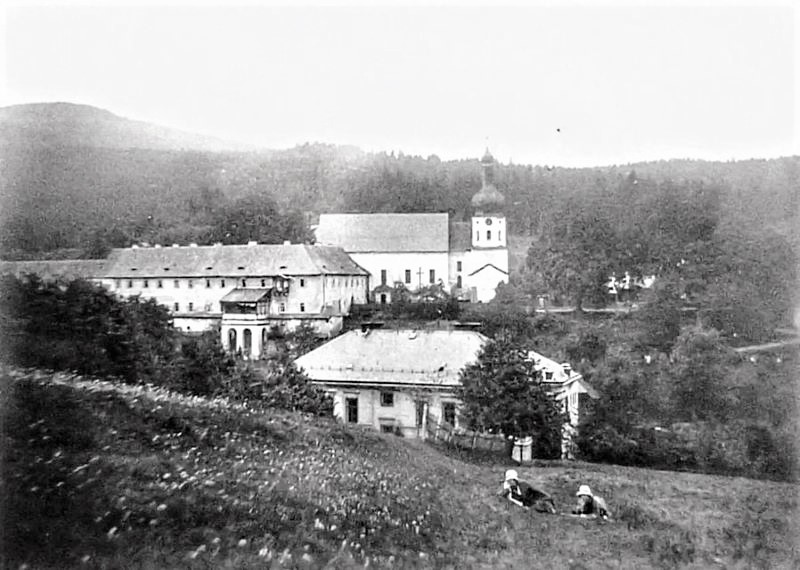 Pohled na klášter