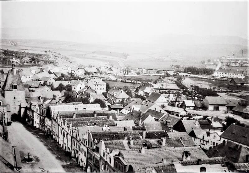 Domažlice mezi léty 1880 - 1890