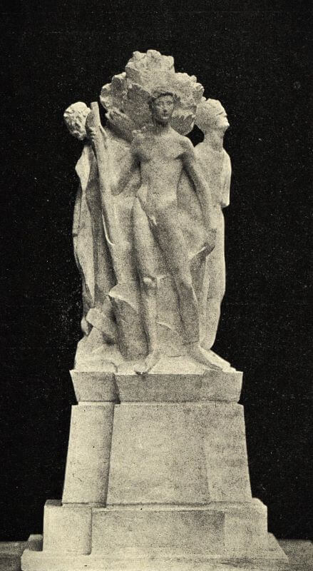 Model pomníku