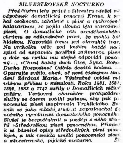 Lidové noviny -  31.12.1943 - Domažlice