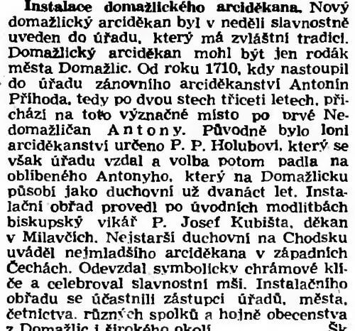Lidové noviny - 10.10.1940 - Domažlicko