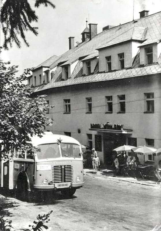 Hotel Výhledy býval velmi navštěvovaným místem