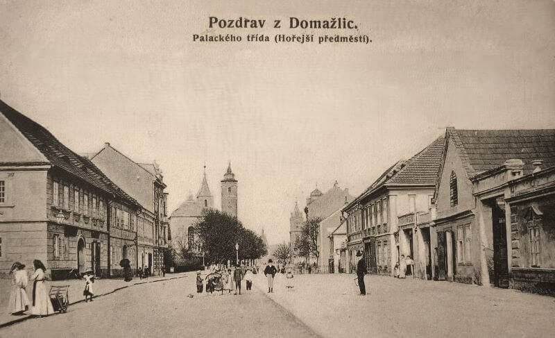 Dnešní ulice Msgre. B. Staška