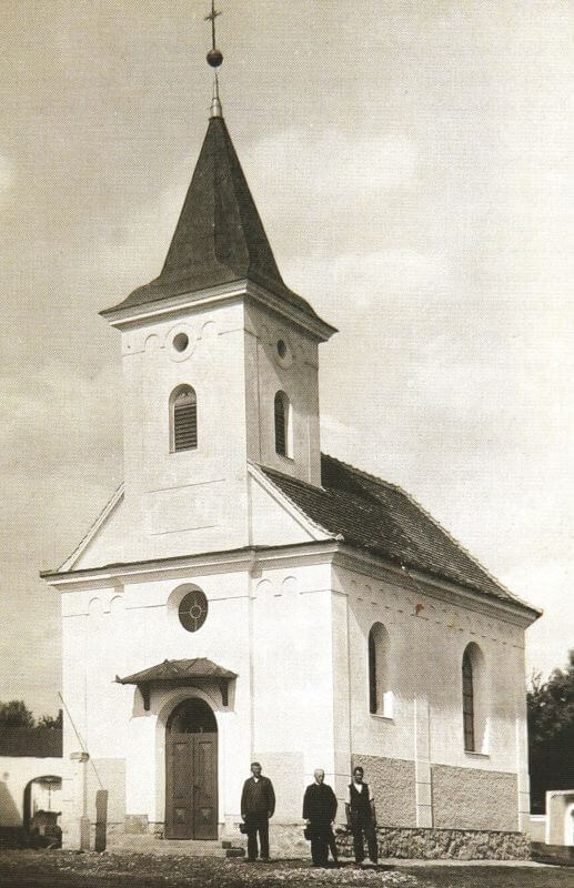 Kaple sv. Jakuba krátce po dokončení