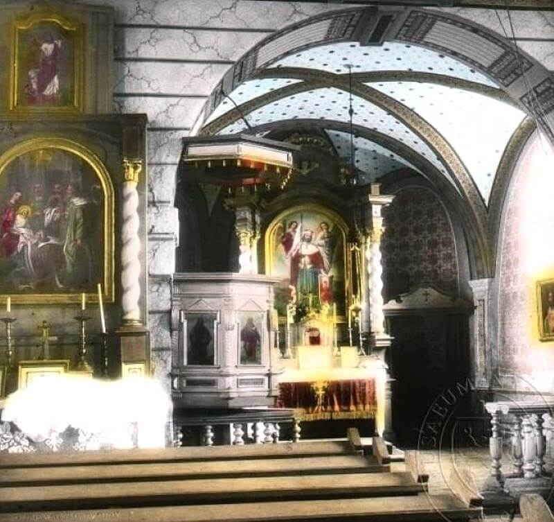 Brůdek - interiér kaple sv. Václava