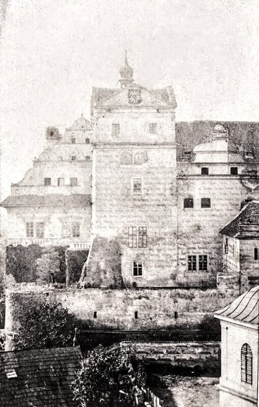 Zámek na přelomu 19. a 20. století