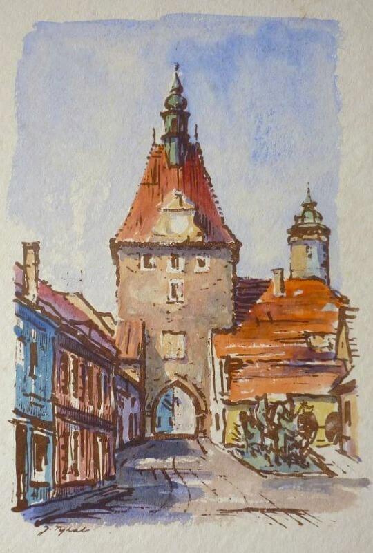Dolní brána v Domažlicích