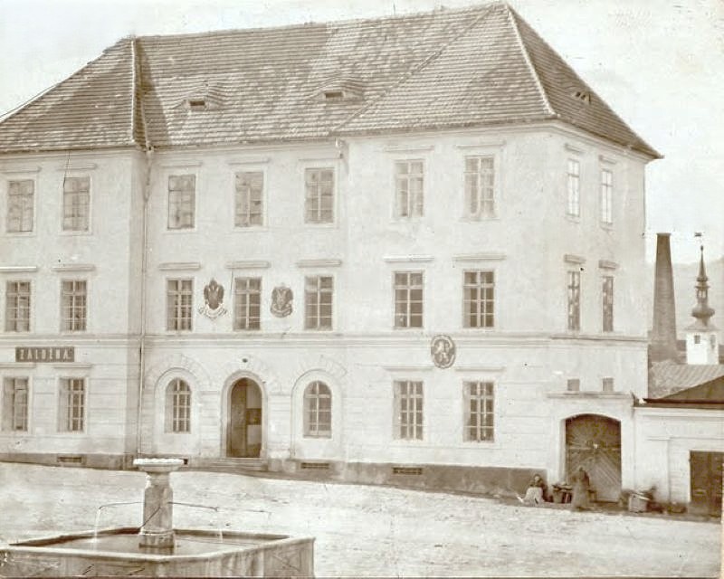 Kdyňská radnice bez věžičky 