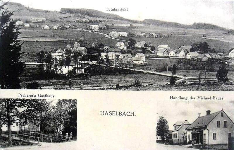 POhlednice černobílá okénková