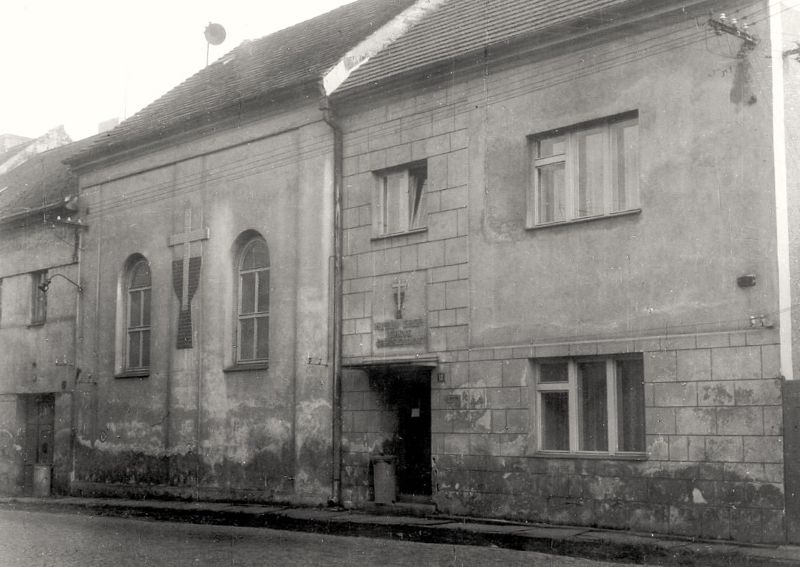Synagoga v dobách. kdy v ní sídlila Československá církev husitská