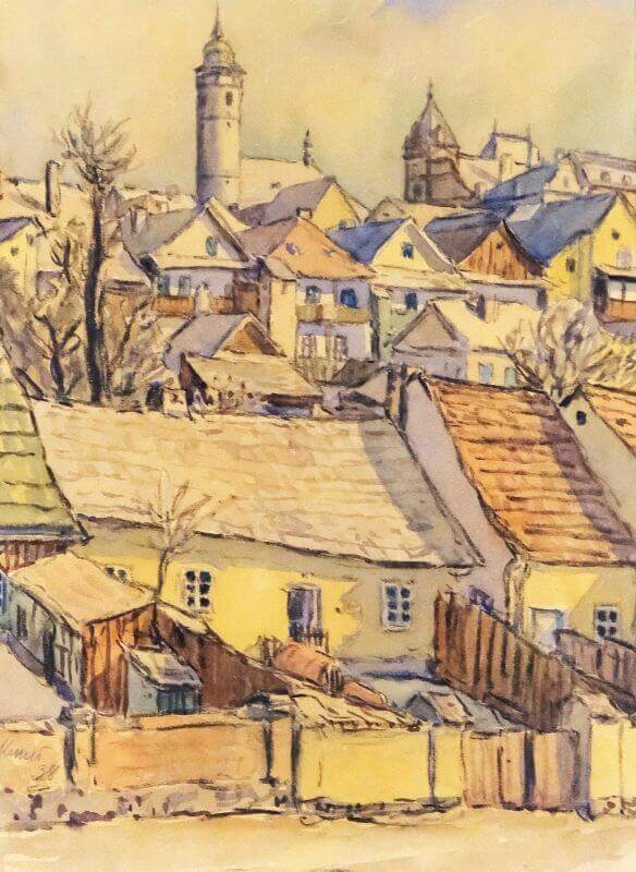 Karel Kuneš  - Domažlické panorama