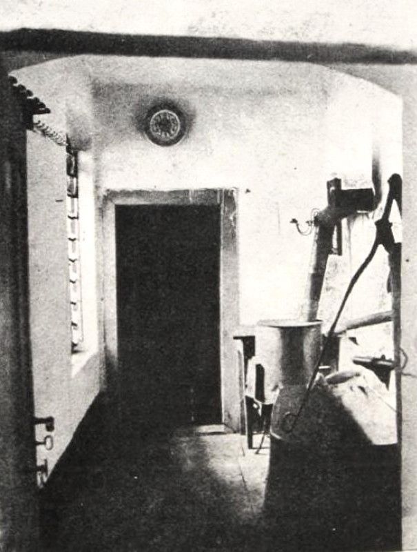 Pohled do interiéru někdejší rituální lázně - mikve 