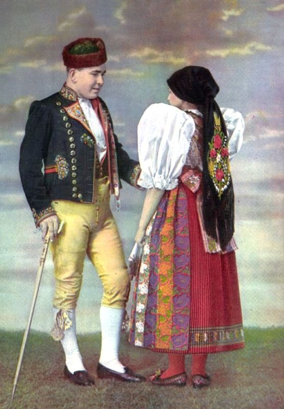 Kroj "dolský" - tzv. dolních vesnic (2)