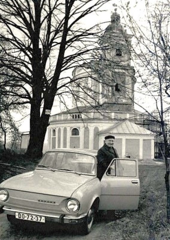 Farář P. Josef Břicháček na Tannaberku