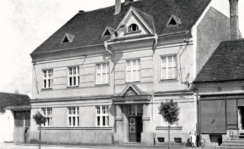 Staňkov - Městská spořitelna, r. 1940