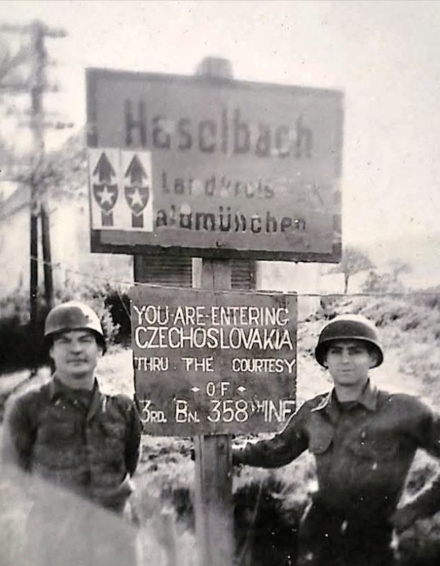 Američtí vojáci na hraničním přechodu Lísková