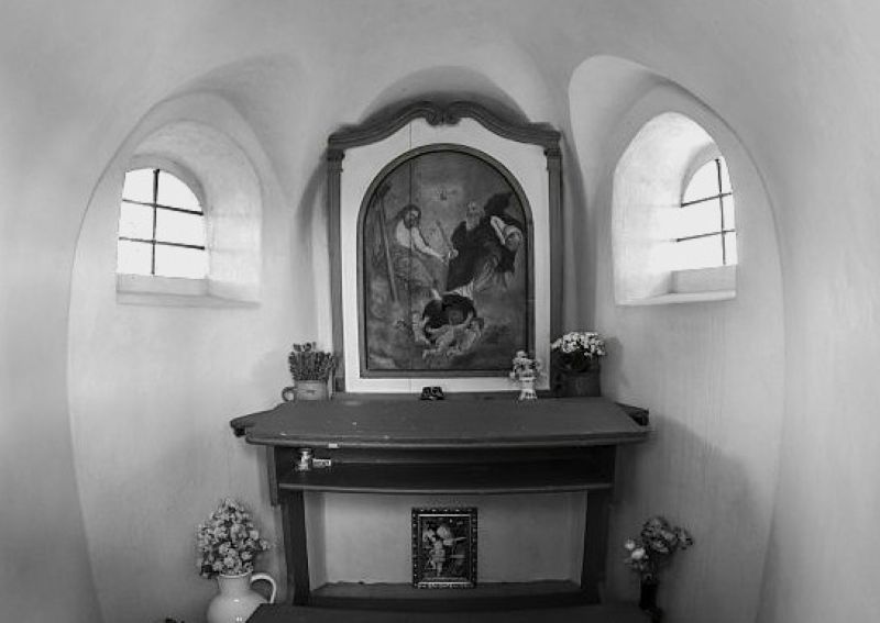 Interiér kaple