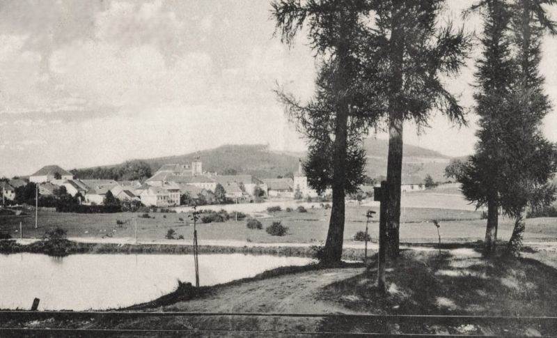 Trhanov - cesta, nedatováno