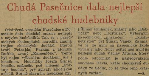 Venkov - 04.01.1942 - Pasečnice