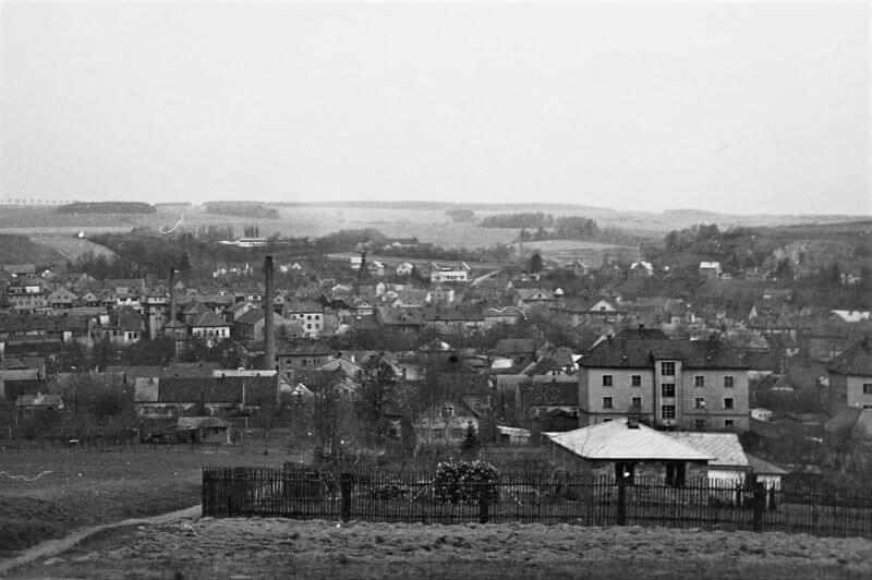 Přibližně r. 1969, pohled od Milotova