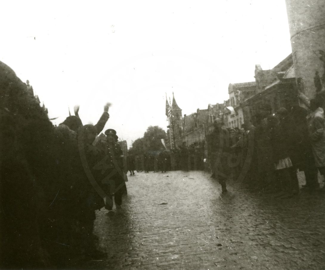 190217-57. Domažlice. Náměstí Míru. U.S. Army. 5. května 1945. (37)