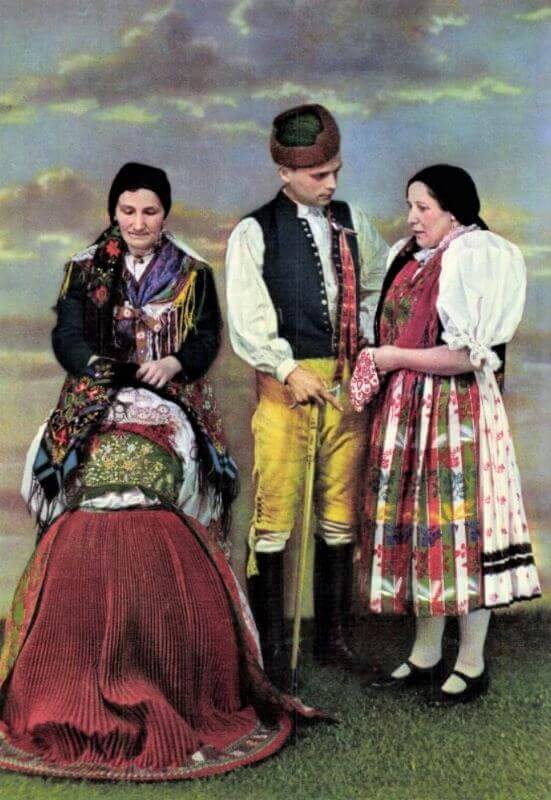 Kroj postřekovský - tzv. horních vesnic (1)